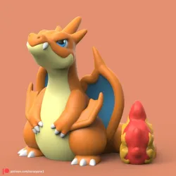 POKEMON - MEGA CHARIZARD Y (EASY PRINT NO SUPPORT)