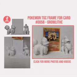 Pokemon Tcg frame for card #0058 - Growlithe