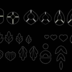 Polymer Clay cutting shapes bundle 26pack