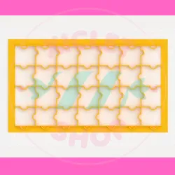 PUZZLE TEXTURE PLATE