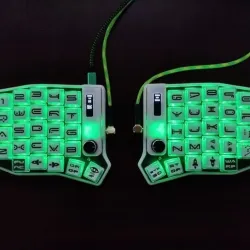 REFC LABS Sofle RGB Split Ergo ColStag Keyboard Full Dress Case