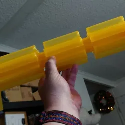 Rocket based on the Estes Explorer Aquarius