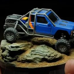 Roll Cage for Hot Wheels Jeep Cherokee