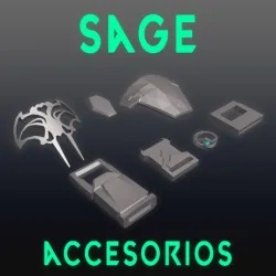SAGE ACCESSORIES / VALORANT COSPLAY