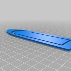 Shark Bookmark Remix (with Fusion 360 file)