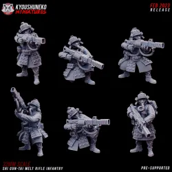 shi gun tai melt rifle infantry