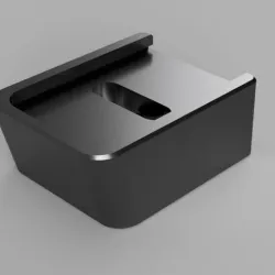Sig Sauer P320 Mag base made for magwell
