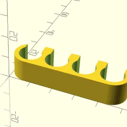 simple cable clip (customizable)