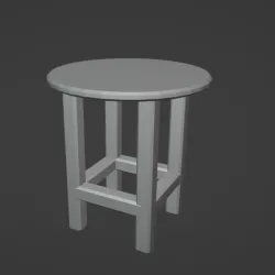 Simple end table