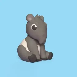 Sitting Tapir
