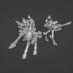 Space Elf Epic War Walker 6mm