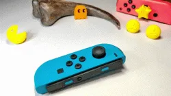 Space Invaders joystick decoration cap for Nintendo Switch Joycon.