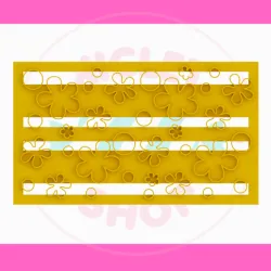 SPONGEBOB TEXTURE PLATE