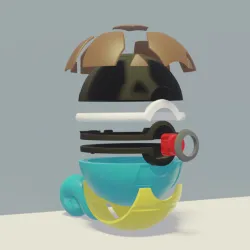 SquirBall The Ultimate Squirtle Pokeball