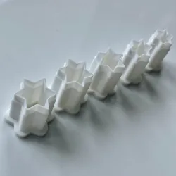 Star micro cutters - made for polymer clay