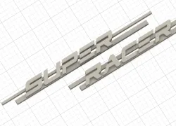 super racer logo