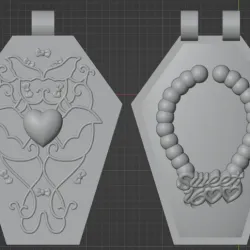 Sweet 1600 Necklace and Case - Clawd Wolf - Monster High