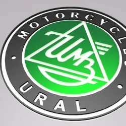 The logo of the Irbit motorcycle factory.