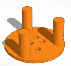 Tower pizza support