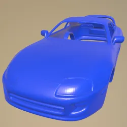 Toyota Supra 1994 PRINTABLE CAR BODY