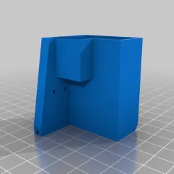 Tronxy X5S hot end carriage keystone mount