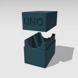 Uno cards box double