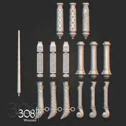 Wands Handles Volume 1 - Hogwarts Legacy