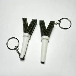 WAYV Lightstick LeekBong Fanlight Kpop Keychain