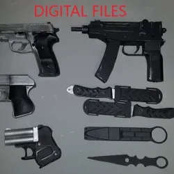 Winter soldier small arms and knives pack