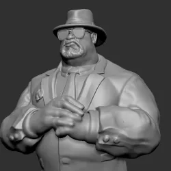 Wrestler Big Bubba Rogers