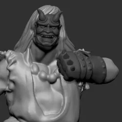 Wrestler Great Kabuki