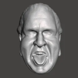 WWE WWF LJN Style Demoliton Ax Custom Head Sculpt