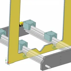 Y-Carriage supported Linear rail upgrade for Geeetech printers