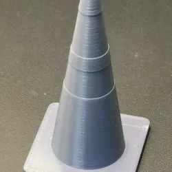 28-inch traffic cone 1:9 1:8 1:10 scale