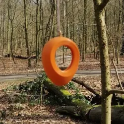 3D model fried egg gag | gadget for 3D printing | SpiegelEi - Easter - Easter decoration