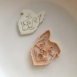 3D PRINTABLE AUSTRALIAN SHEPHERD COOKIE CUTTER, .STL DESIGN - PERFECT FOR BAKING AND ADVENTURE - THEMED TREATS