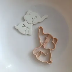 3D PRINTABLE ELEPHANT COOKIE CUTTER, .STL DESIGN - PERFECT FOR BAKING AND ADVENTURE - THEMED TREATS