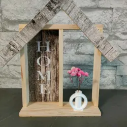 4 Deco design vases set for artificial flowers