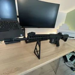 Airsoft replica support (M4, AR15, P90,...)