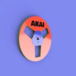 AKAI 7In Reel To Reel 1/4in Tape