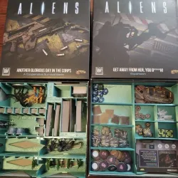 Aliens: Another Glorious Day In The Corps board game insert - all expansions