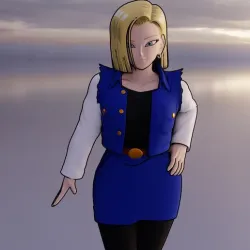 Android 18 Mesh 3D (Dragon Ball)