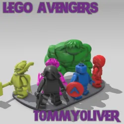Avengers Assemble in Brick Form