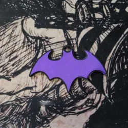 Bat Girl Keychain