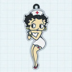 Betty Boop keychain
