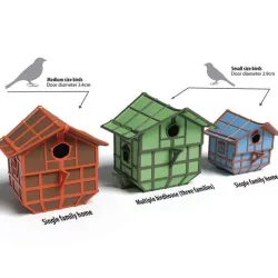 Birdhouse - 3 models
