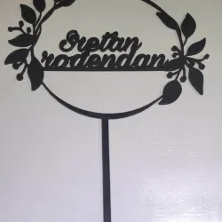 Birthday topper - Sretan rođendan