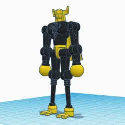 Black Atom Micronauts Figure