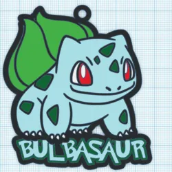 Bulbasaur keychain. Pokémon