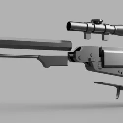 Cad Bane's LL-30 Blaster Pistol